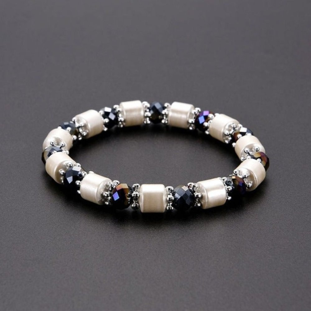 Titanium & Stainless Steel Beautiful Bracelet